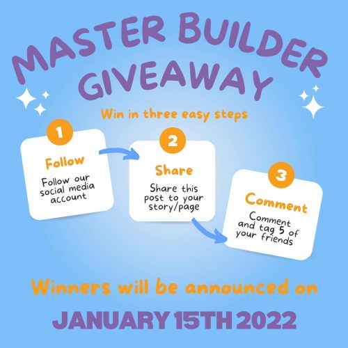 Website of Fortable Master Builder Giveaway